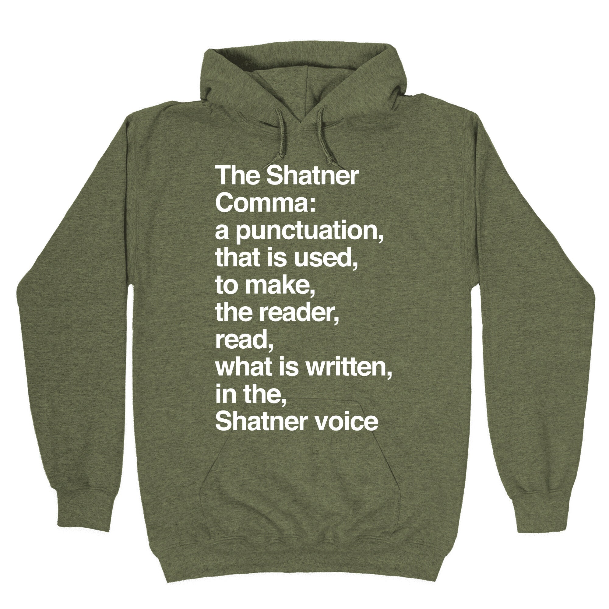 Shatner Comma Hoodie